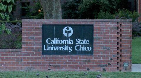 CSU Chico sign